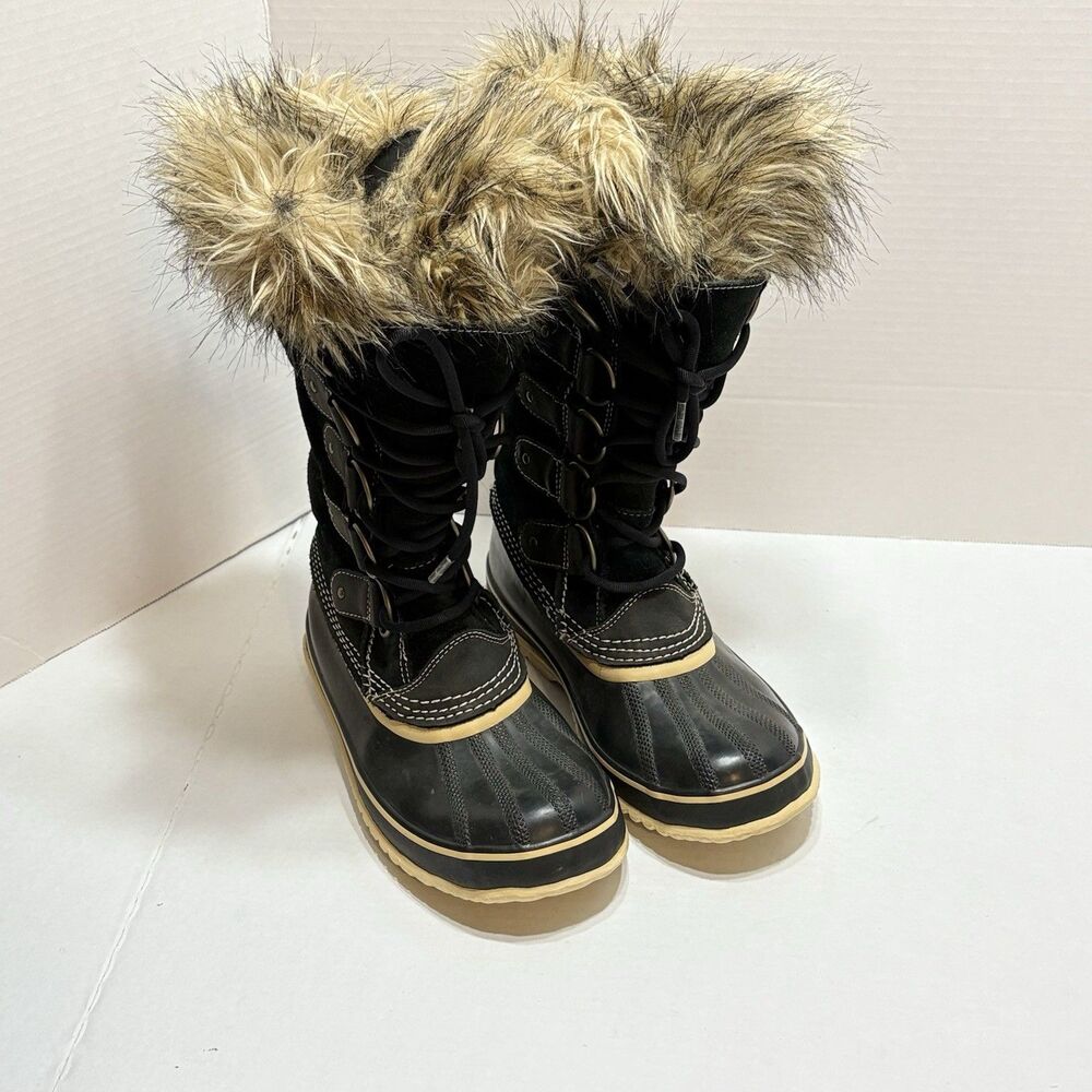 Sorel Joan of Arctic Women's Snow Boots - Black, Size 8 US